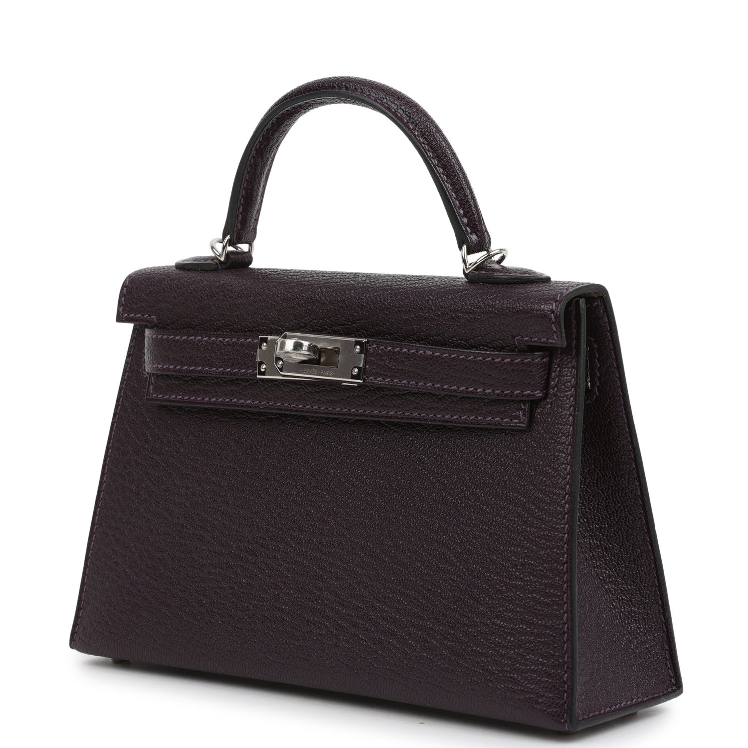 Kelly Sellier 20 Raisin Verso Chevre Mysore Bag