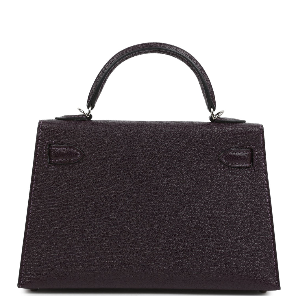 Kelly Sellier 20 Raisin Verso Chevre Mysore Bag