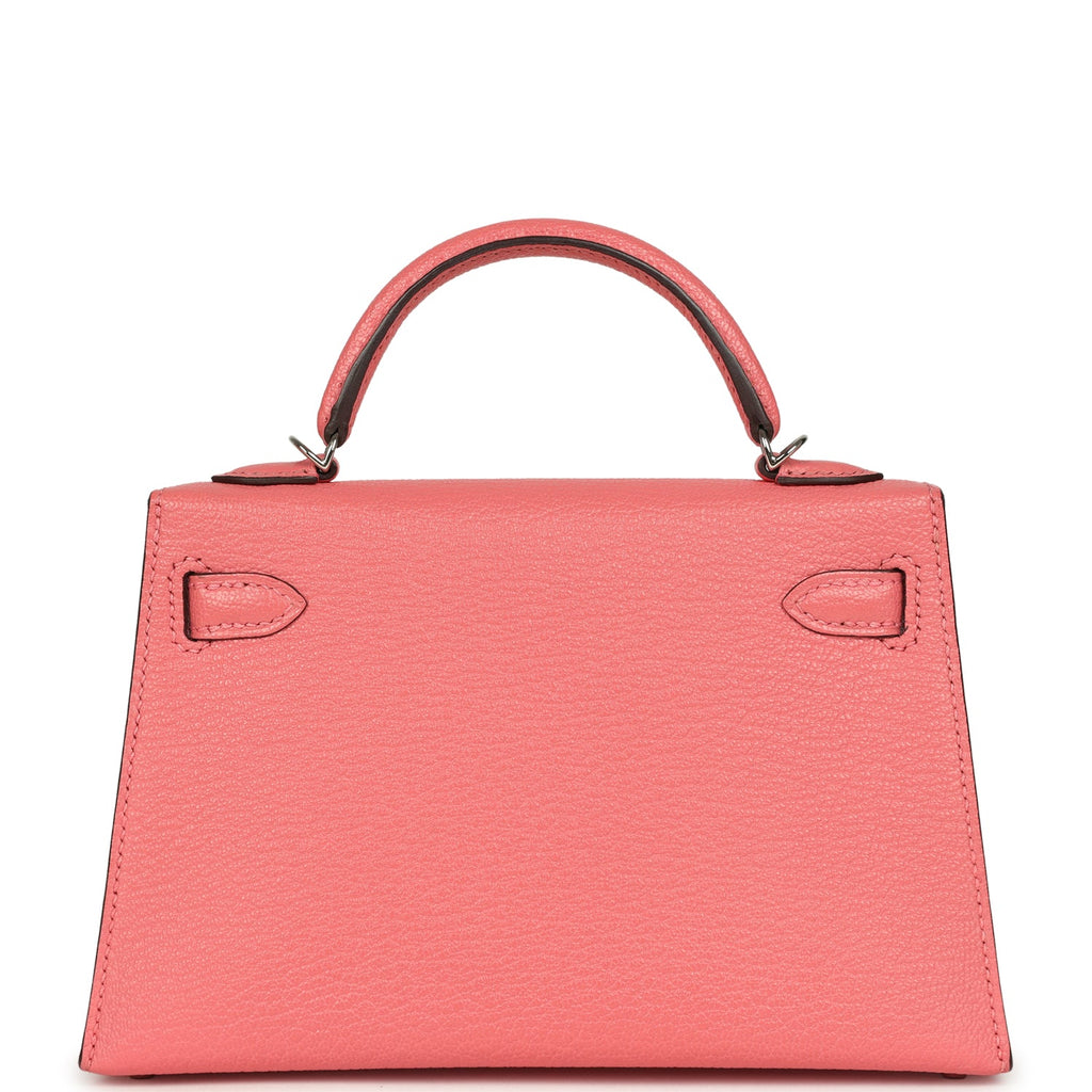 Kelly Sellier 20 Rose Lipstick Chevre Mysore Bag
