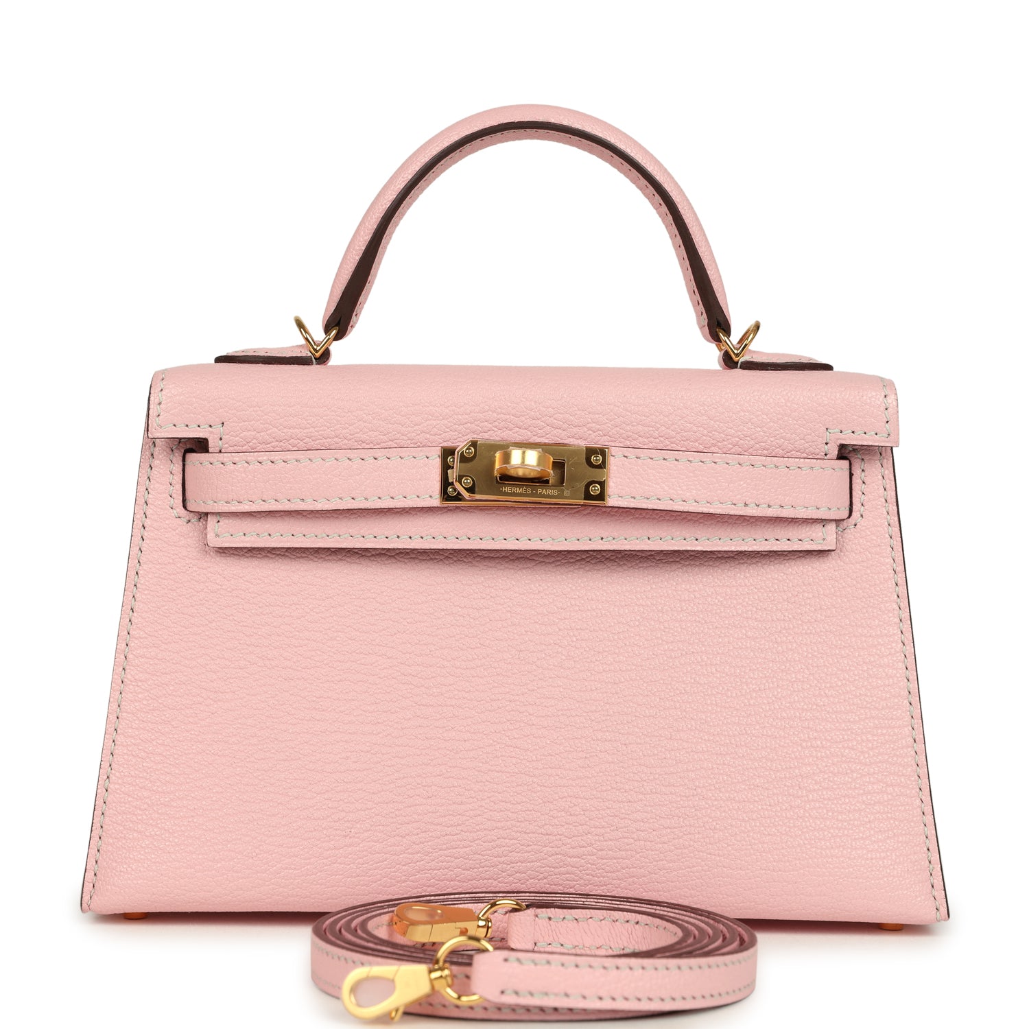 Kelly Sellier 20 Rose Sakura Verso Chevre Mysore Bag