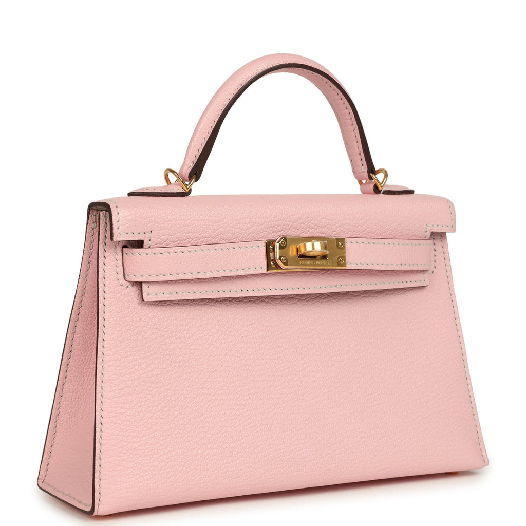 Kelly Sellier 20 Rose Sakura Verso Chevre Mysore Bag