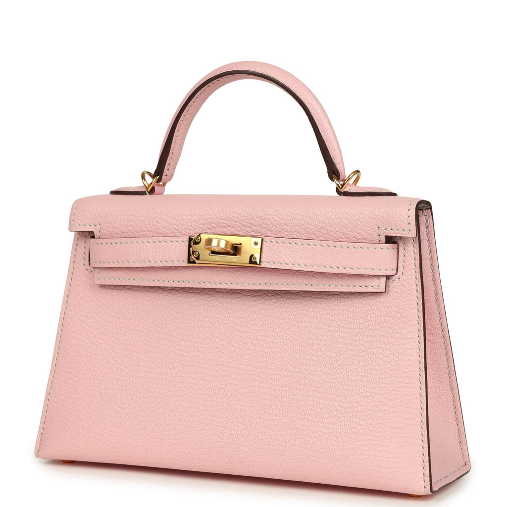 Kelly Sellier 20 Rose Sakura Verso Chevre Mysore Bag