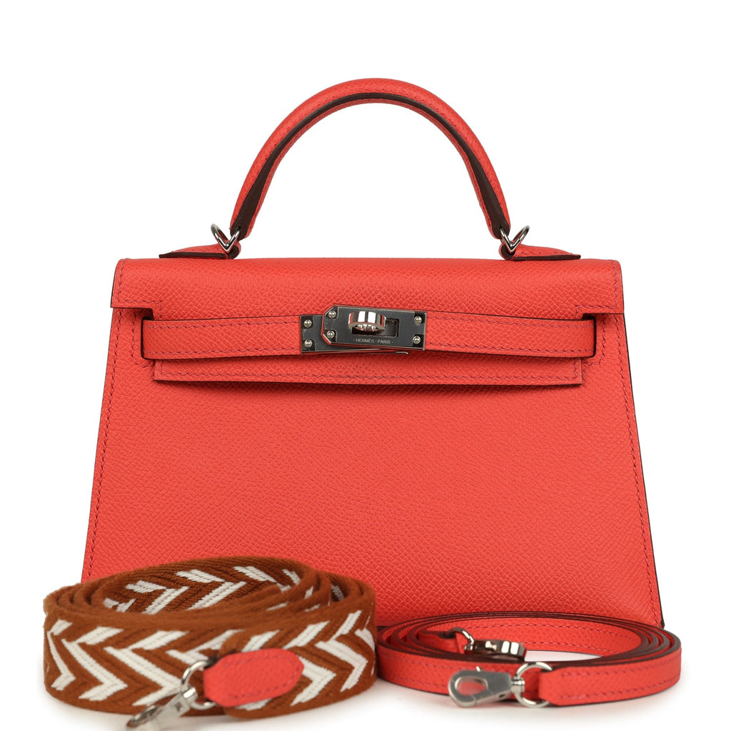 Kelly Sellier 20 Rose Texas Epsom Bag