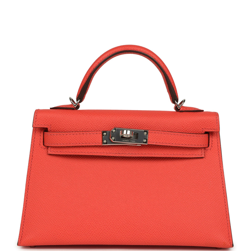 Kelly Sellier 20 Rose Texas Epsom Bag