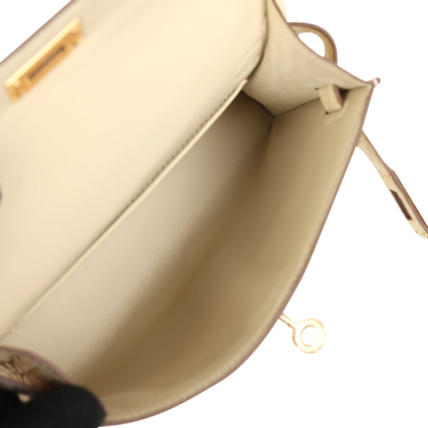 Kelly Sellier 20 Vanille Matte Alligator Bag