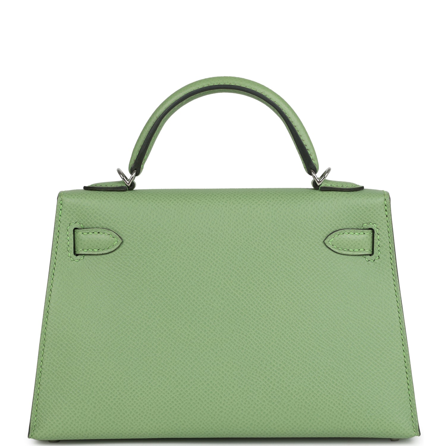 Kelly Sellier 20 Vert Criquet Epsom Bag