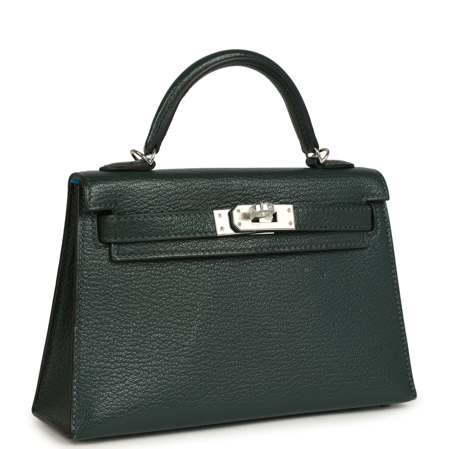 Kelly Sellier 20 Vert Titien Verso Chevre Mysore Bag