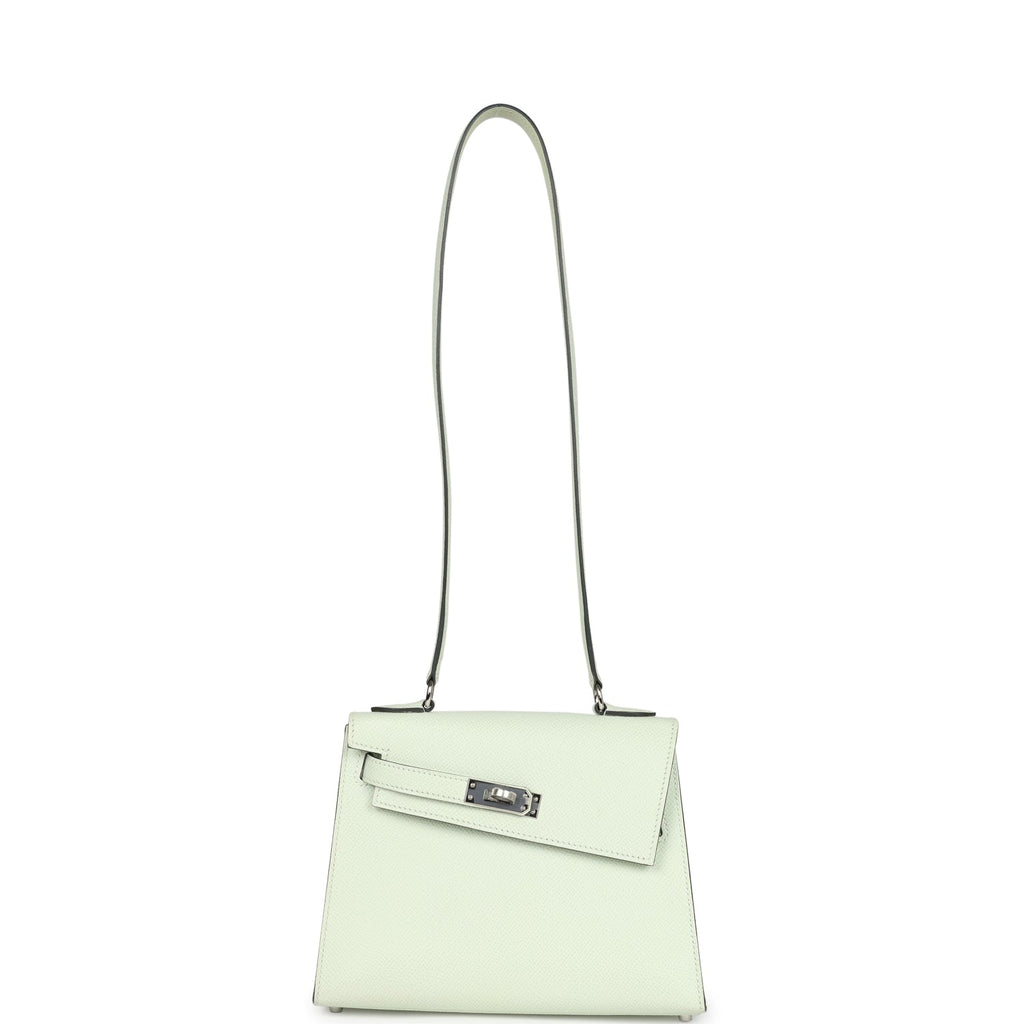 Kelly Sellier en Desordre 20 Vert Fizz Epsom Bag