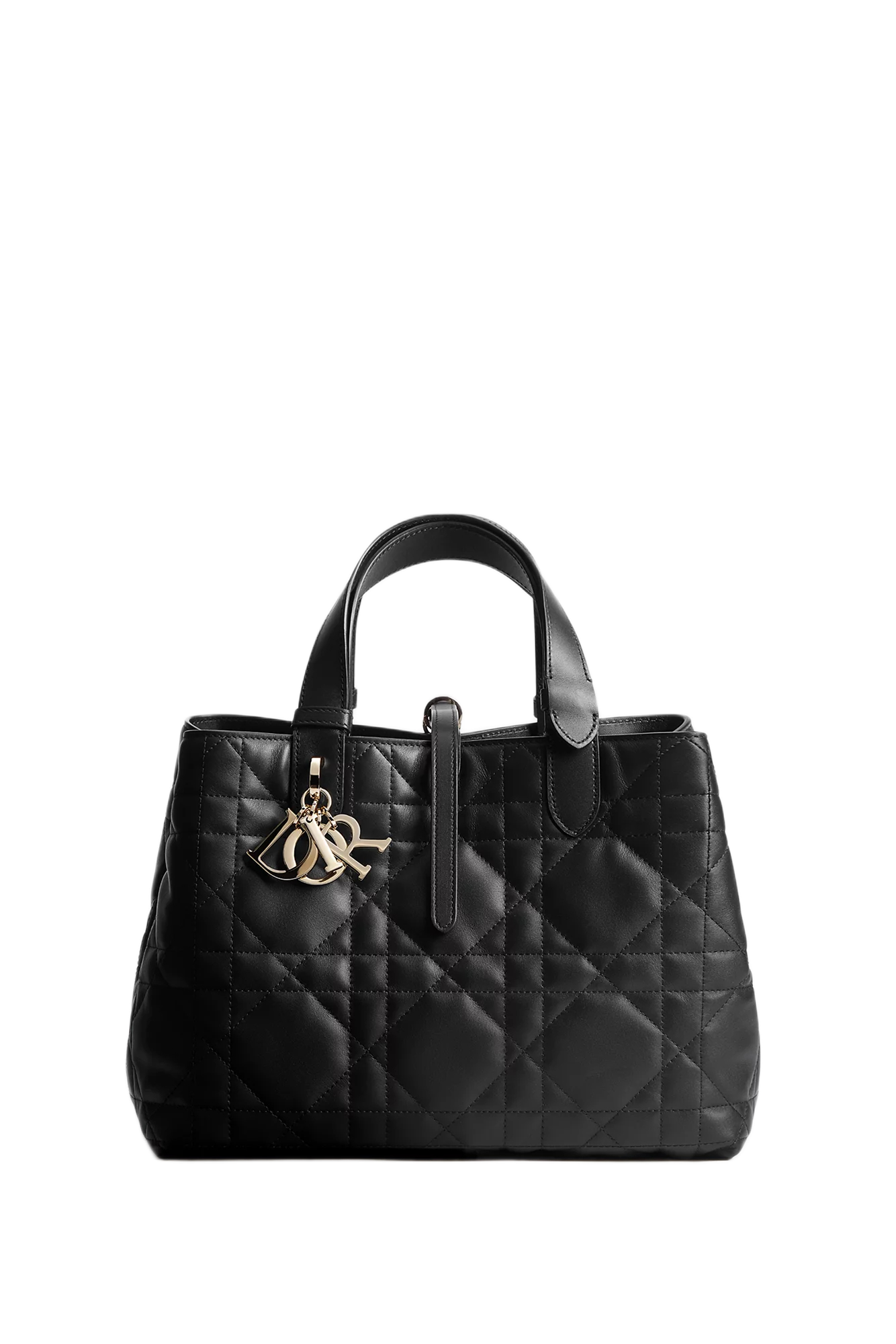 Medium Dior Toujours Black Macrocannage Bag