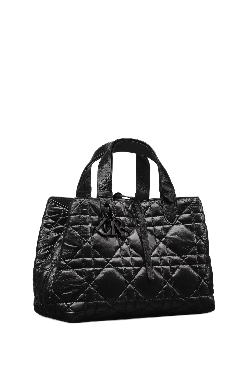 Medium Dior Toujours Black Macrocannage Bag