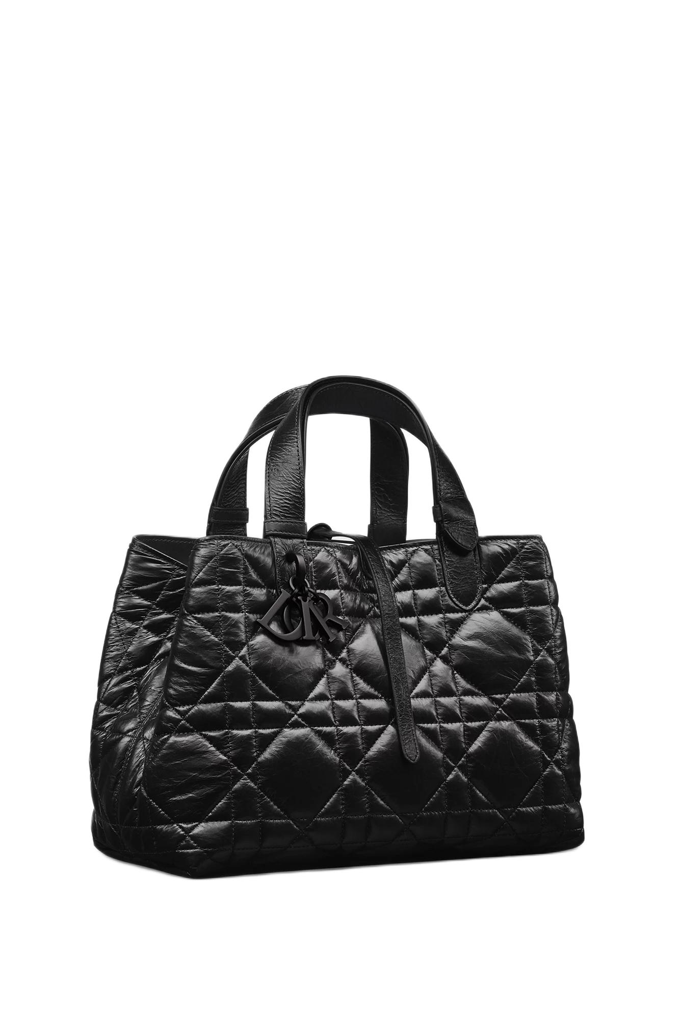 Medium Dior Toujours Black Macrocannage Bag