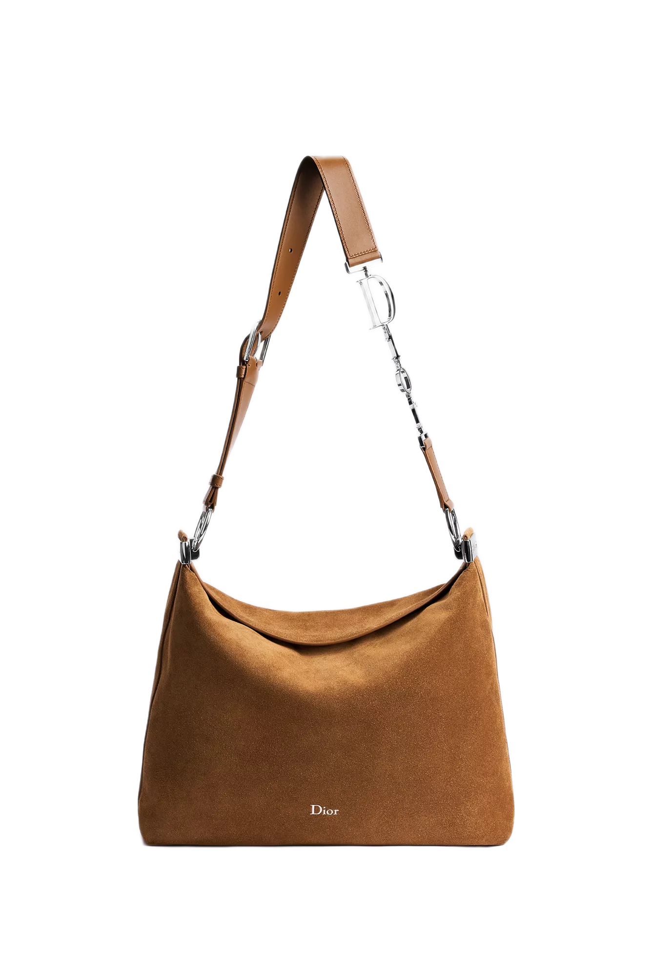 Medium Diorly Golden Saddle Bag