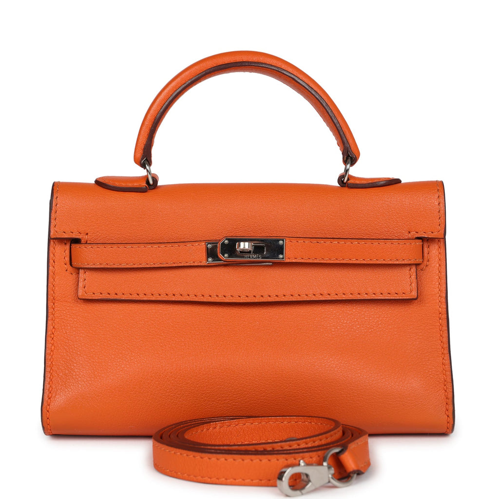 Micro Kelly 15 Orange Swift Bag