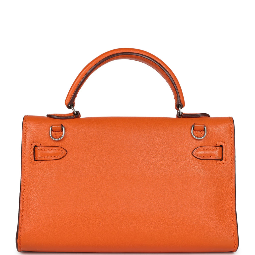 Micro Kelly 15 Orange Swift Bag