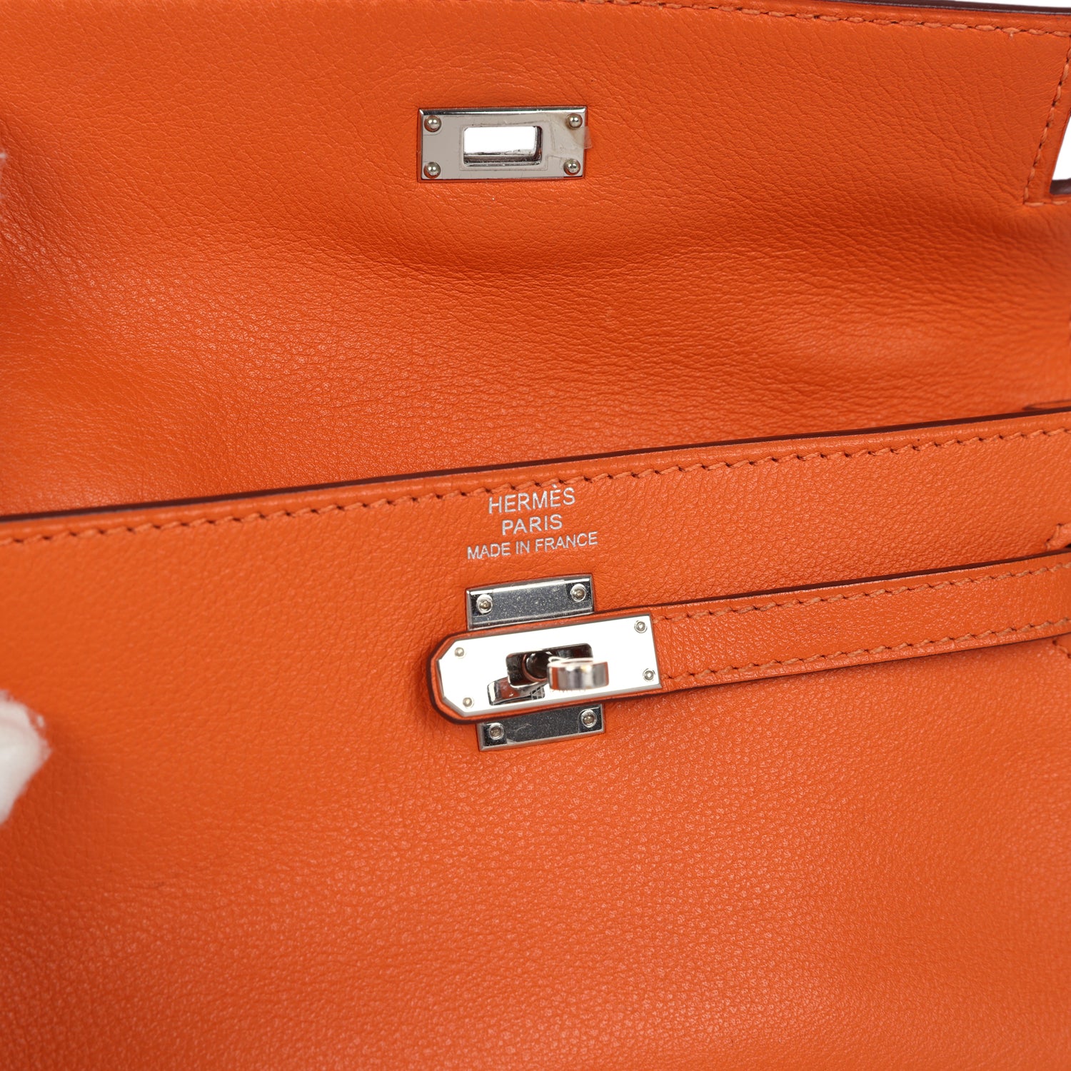 Micro Kelly 15 Orange Swift Bag