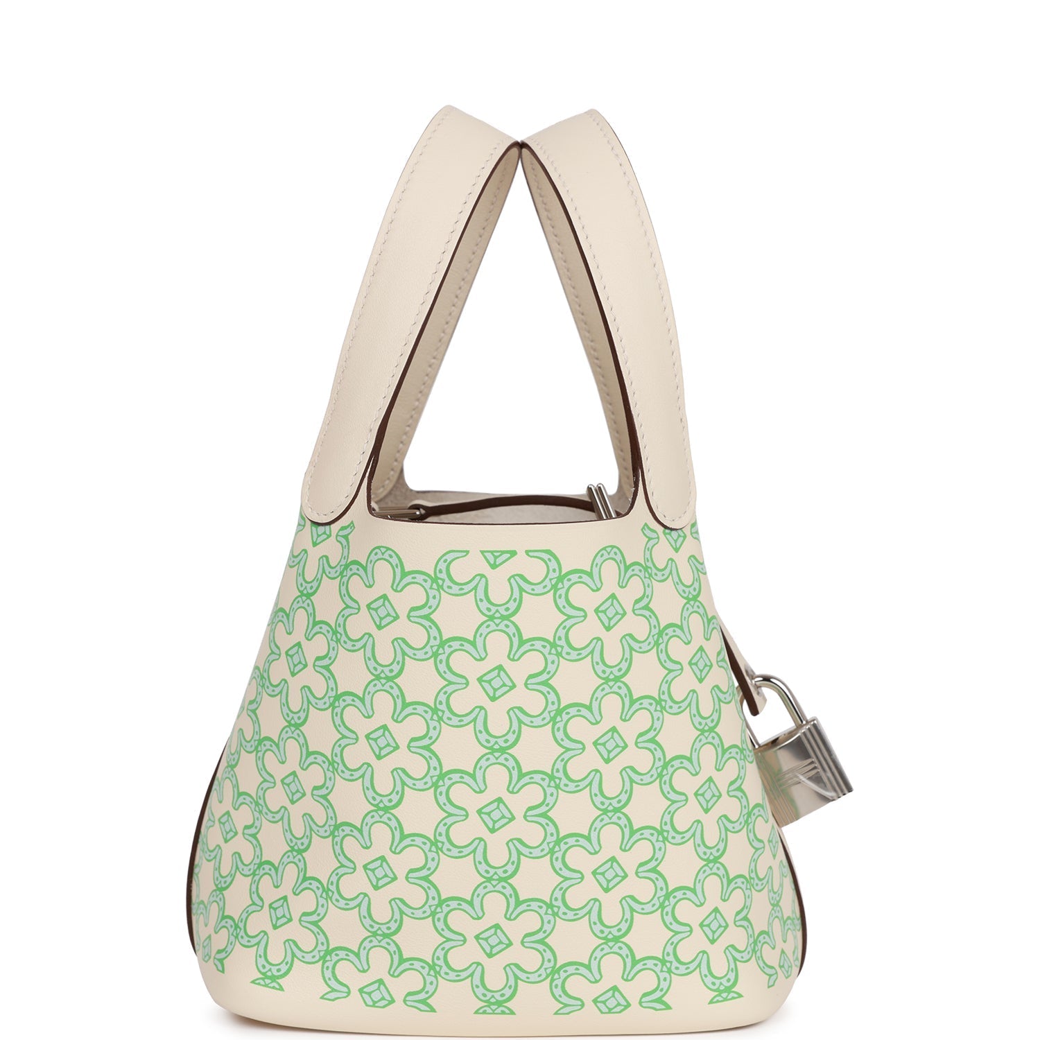 Micro Picotin Lock 14 "Lucky Daisy" Nata Swift Palladium Hardware Bag