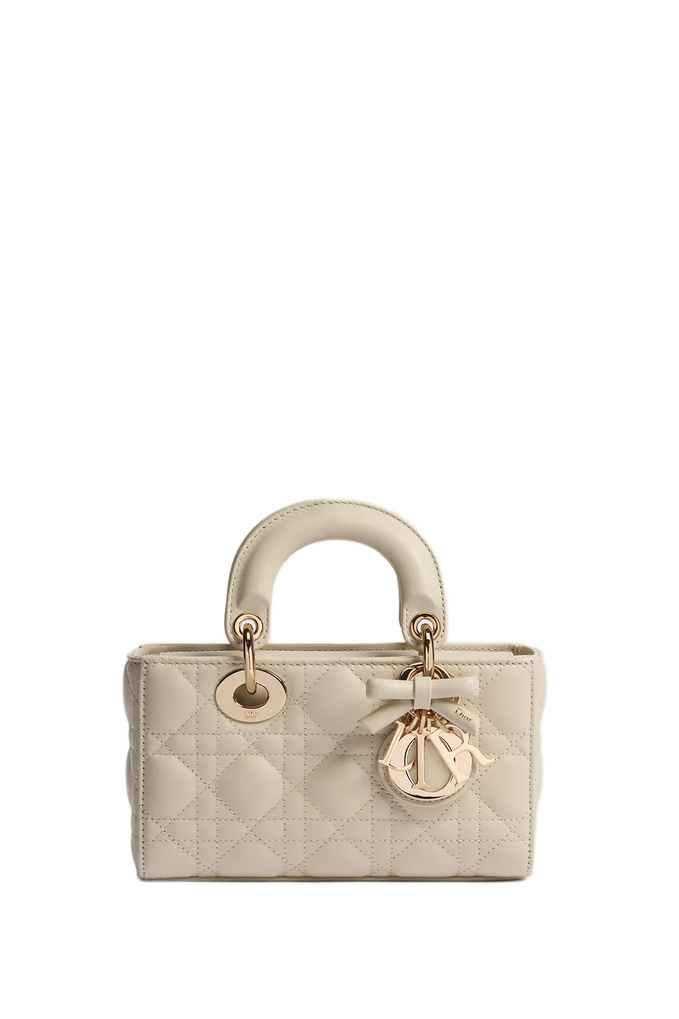 Mini Lady D-Joy Craie Cannage Bag