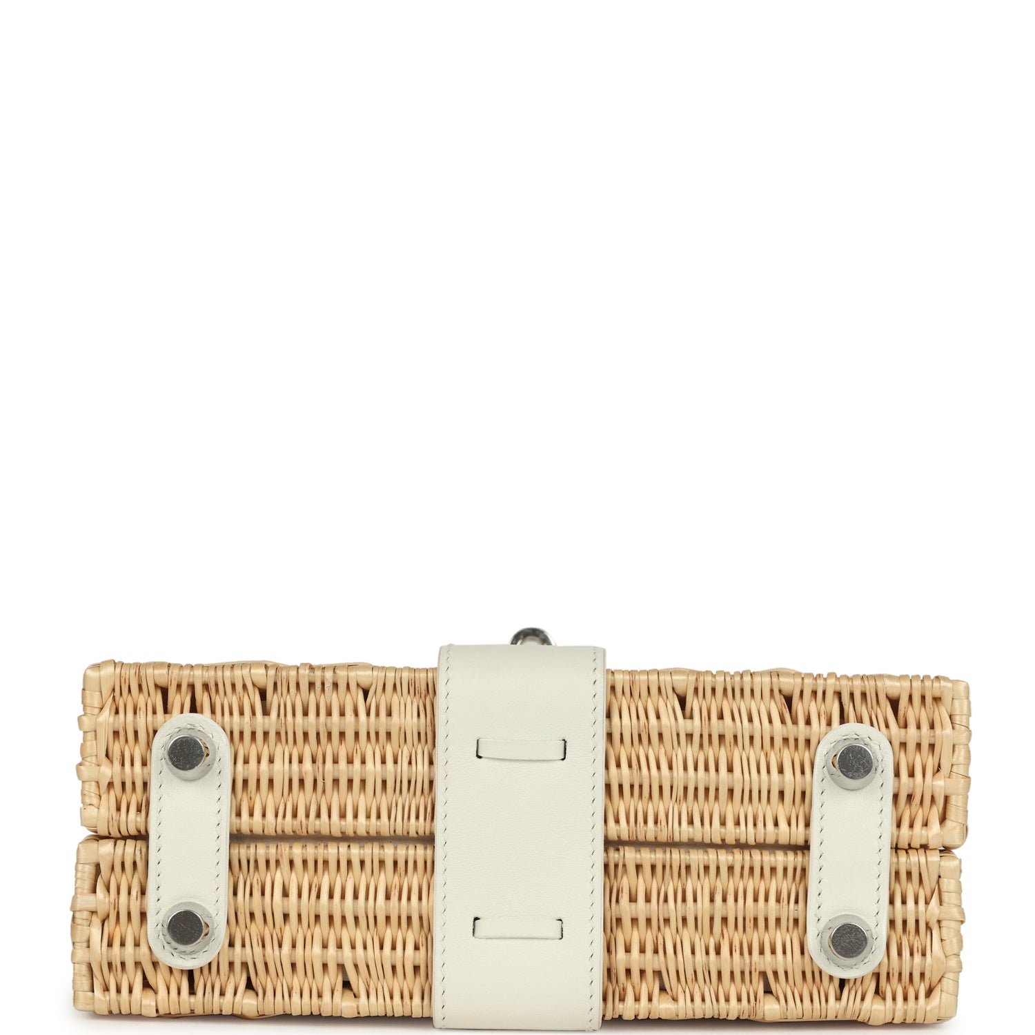 Mini Picnic Kelly 20 White Swift and Osier Wicker Bag