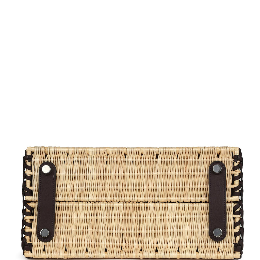 Birkin 25 Rouge Sellier Swift Palladium Hardware Bag