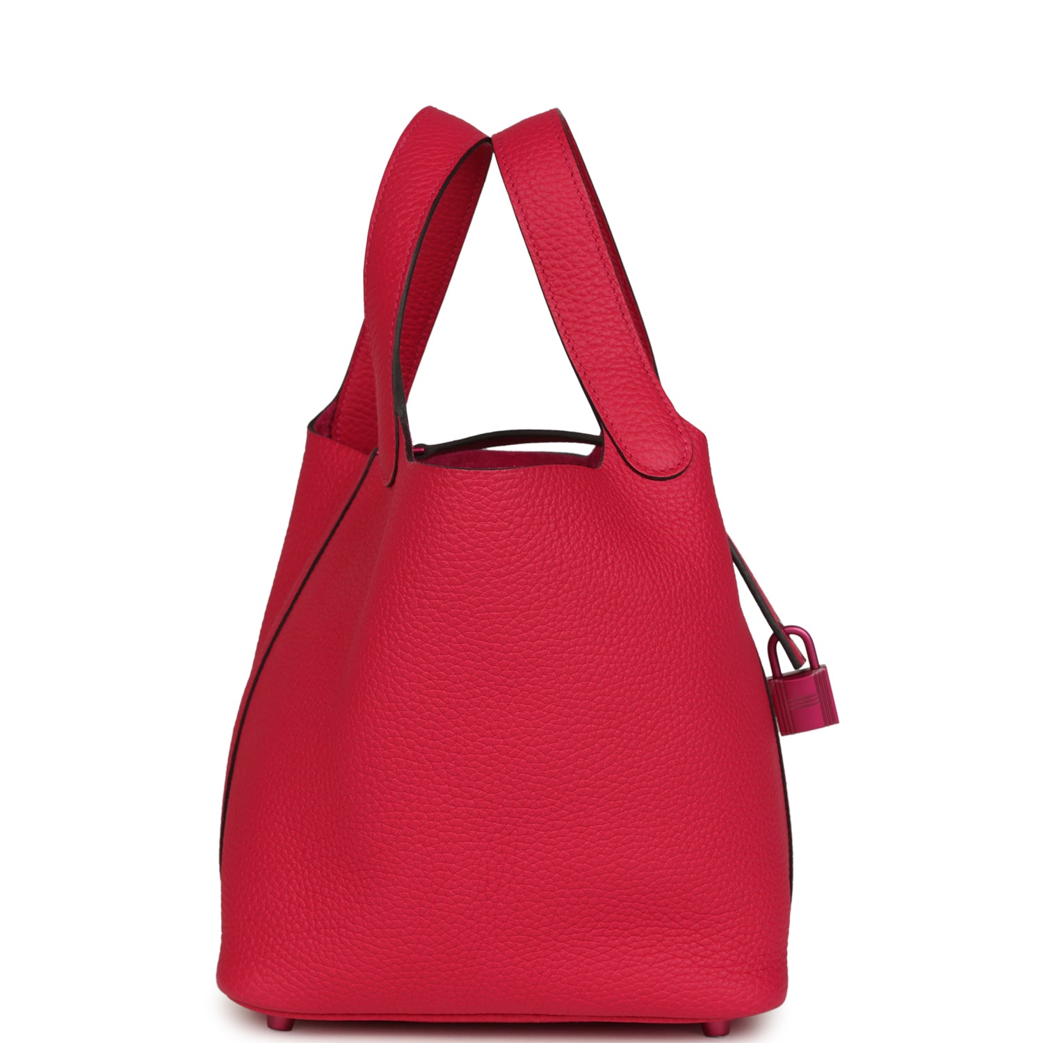 Picotin 18 Monochrome Rose Mexico Clemence Pink Palladium Hardware Bag