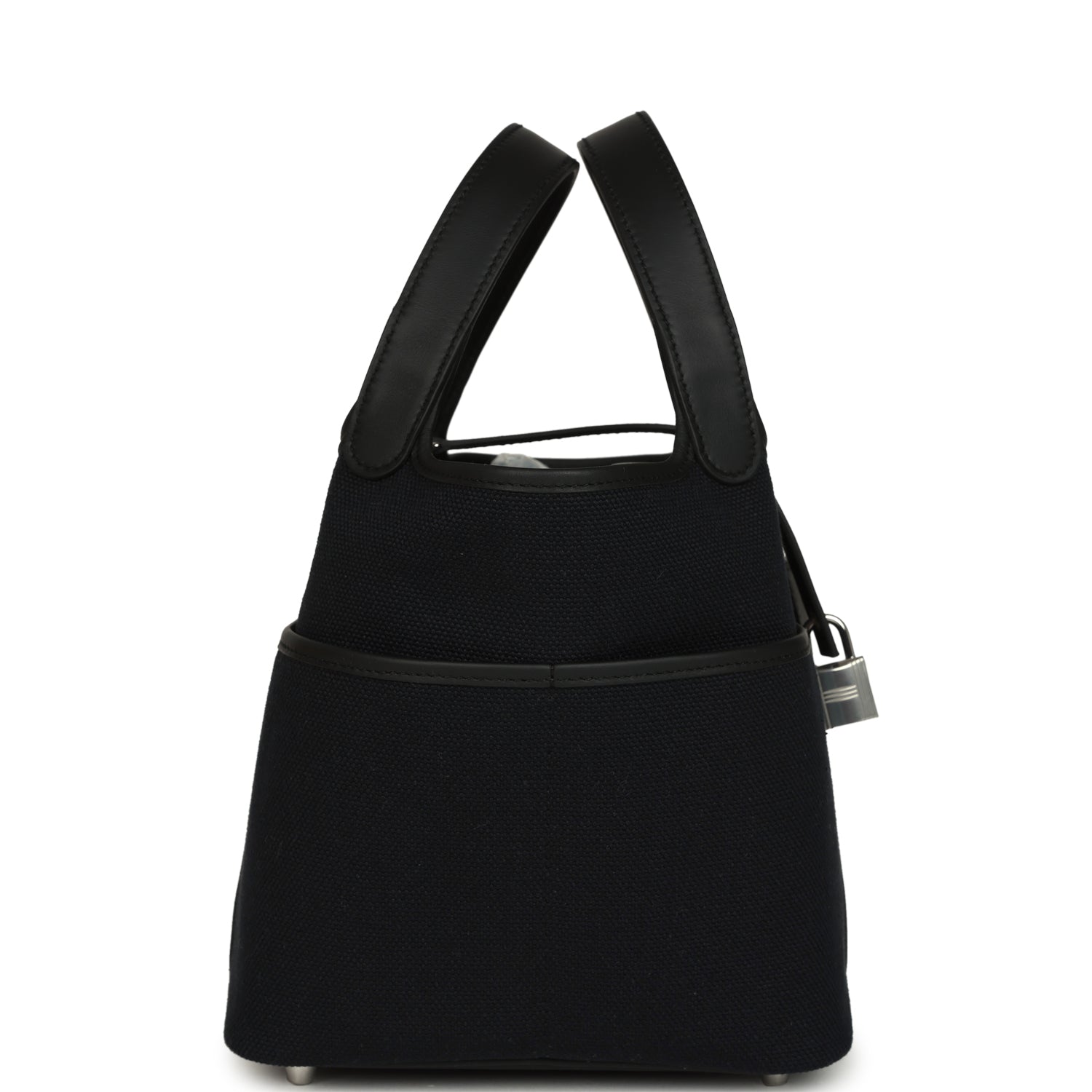 Picotin Cargo 18 Black Toile Goeland and Swift Palladium Hardware Bag