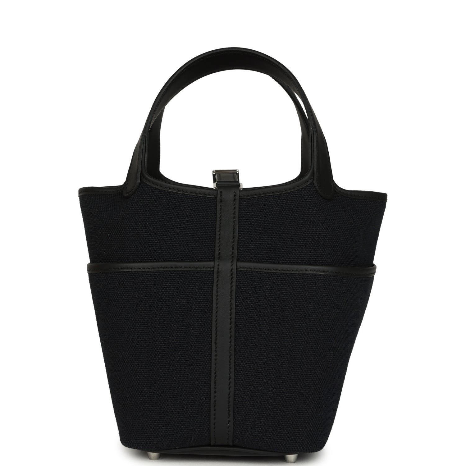 Picotin Cargo 18 Black Toile Goeland and Swift Palladium Hardware Bag