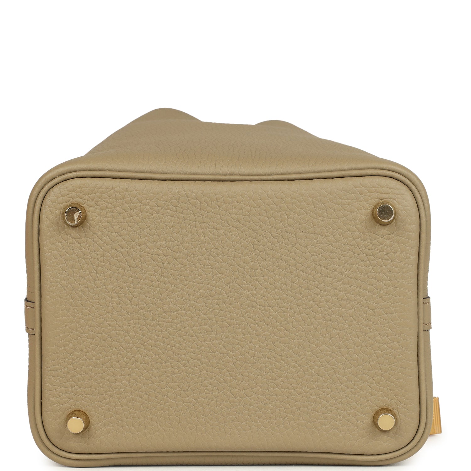 Picotin Lock 18 Beige Marfa Gold Hardware Bag