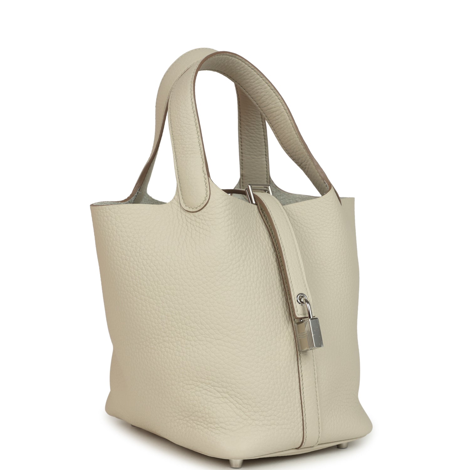 Picotin Lock 18 Beton Clemence Palladium Hardware Bag