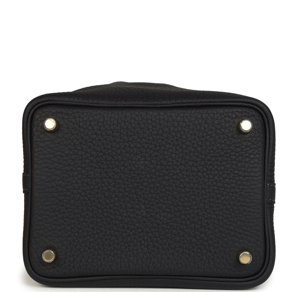 Picotin Lock 18 Caban Clemence Gold Hardware Bag