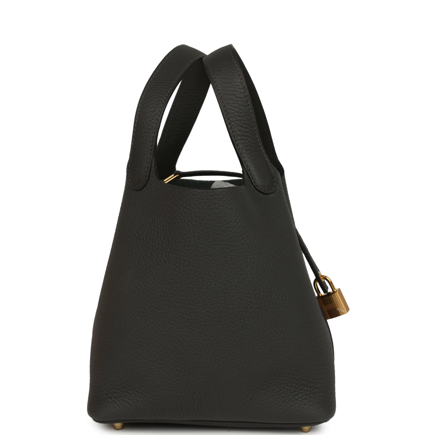 Picotin Lock 18 Dark Bronze Gold Hardware Bag