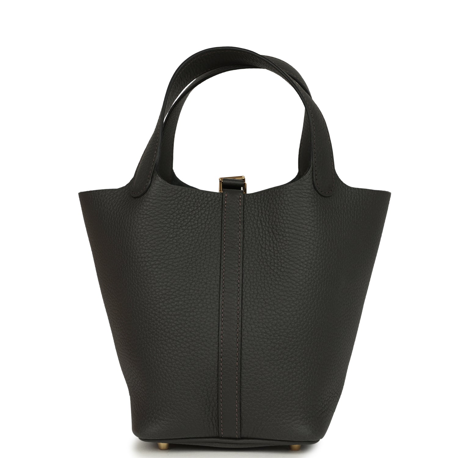 Picotin Lock 18 Dark Bronze Gold Hardware Bag