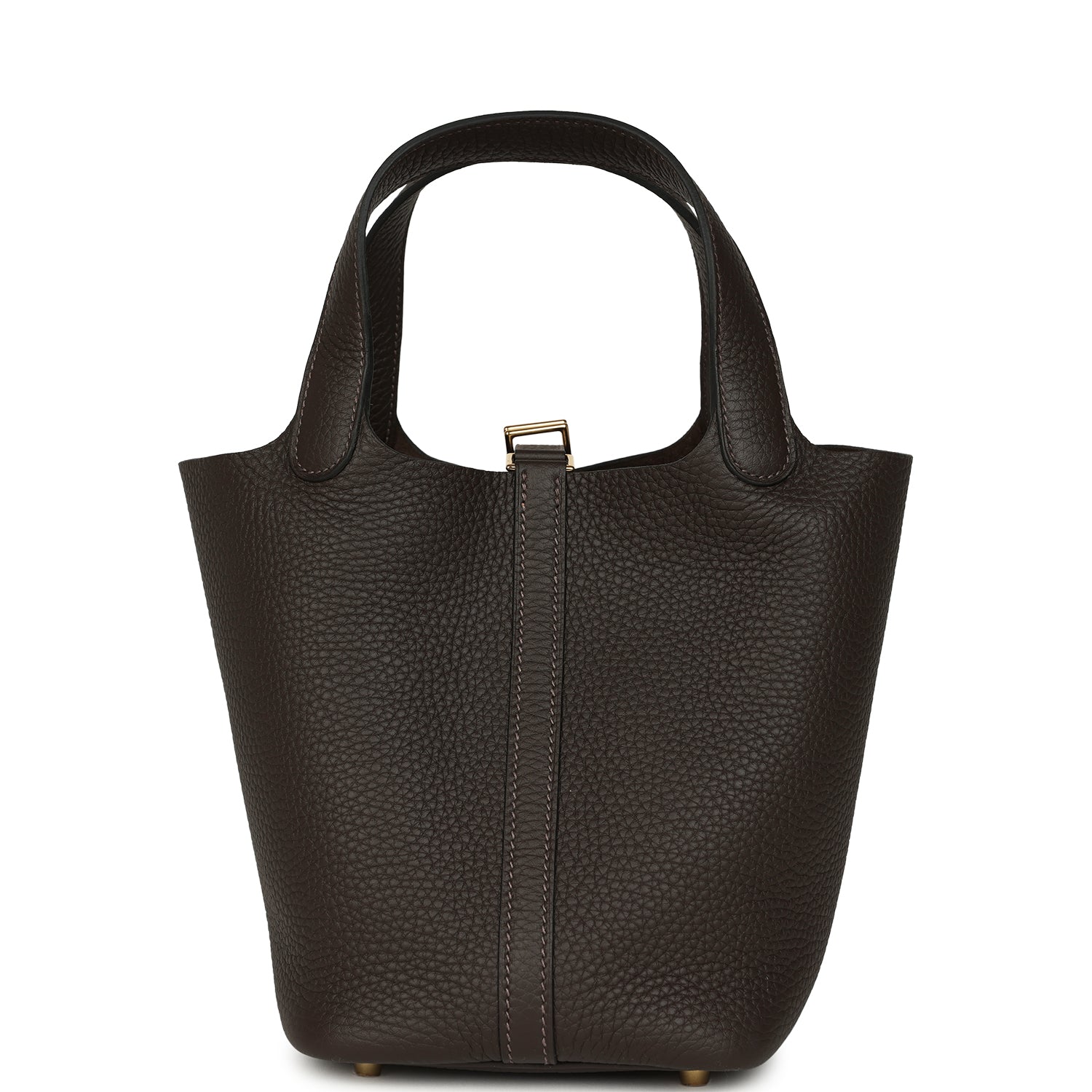 Picotin Lock 18 Ebene Gold Hardware Bag