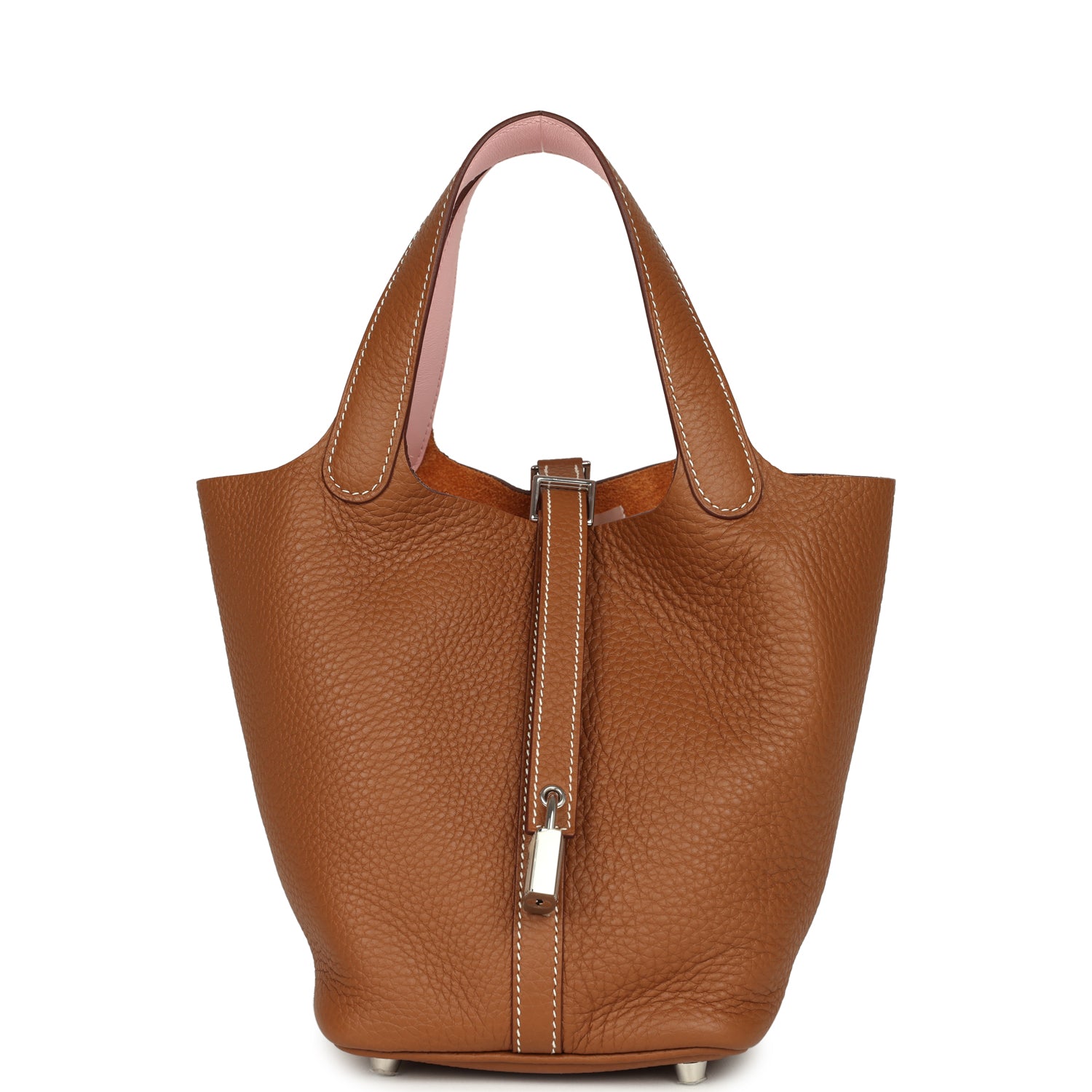 Picotin Lock 18 Eclat Gold and Rose Sakura Palladium Hardware Bag