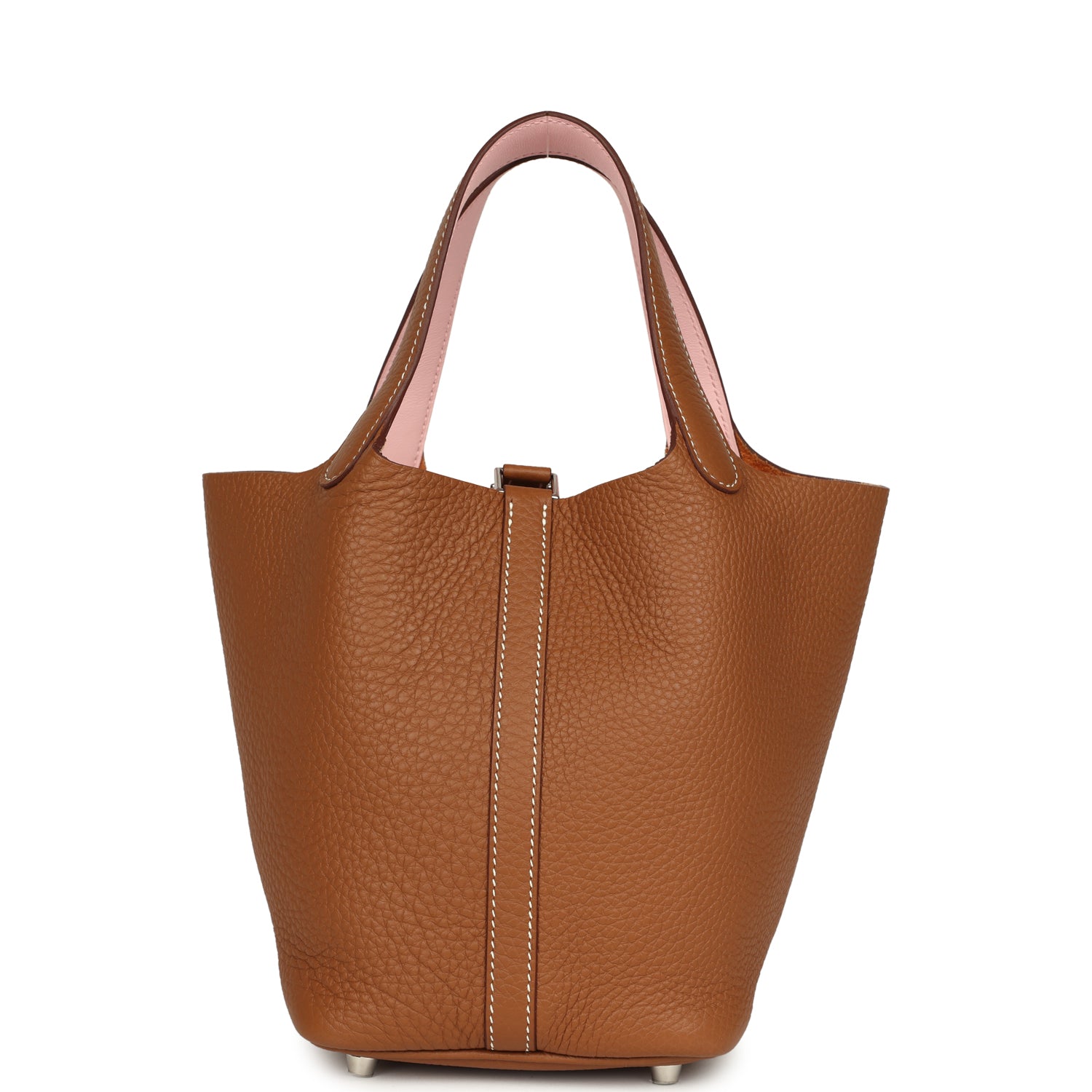 Picotin Lock 18 Eclat Gold and Rose Sakura Palladium Hardware Bag