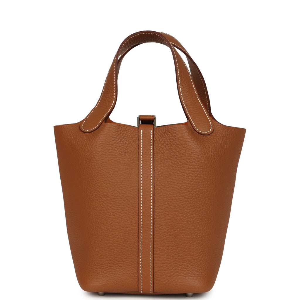 Picotin Lock 18 Gold Palladium Hardware Bag