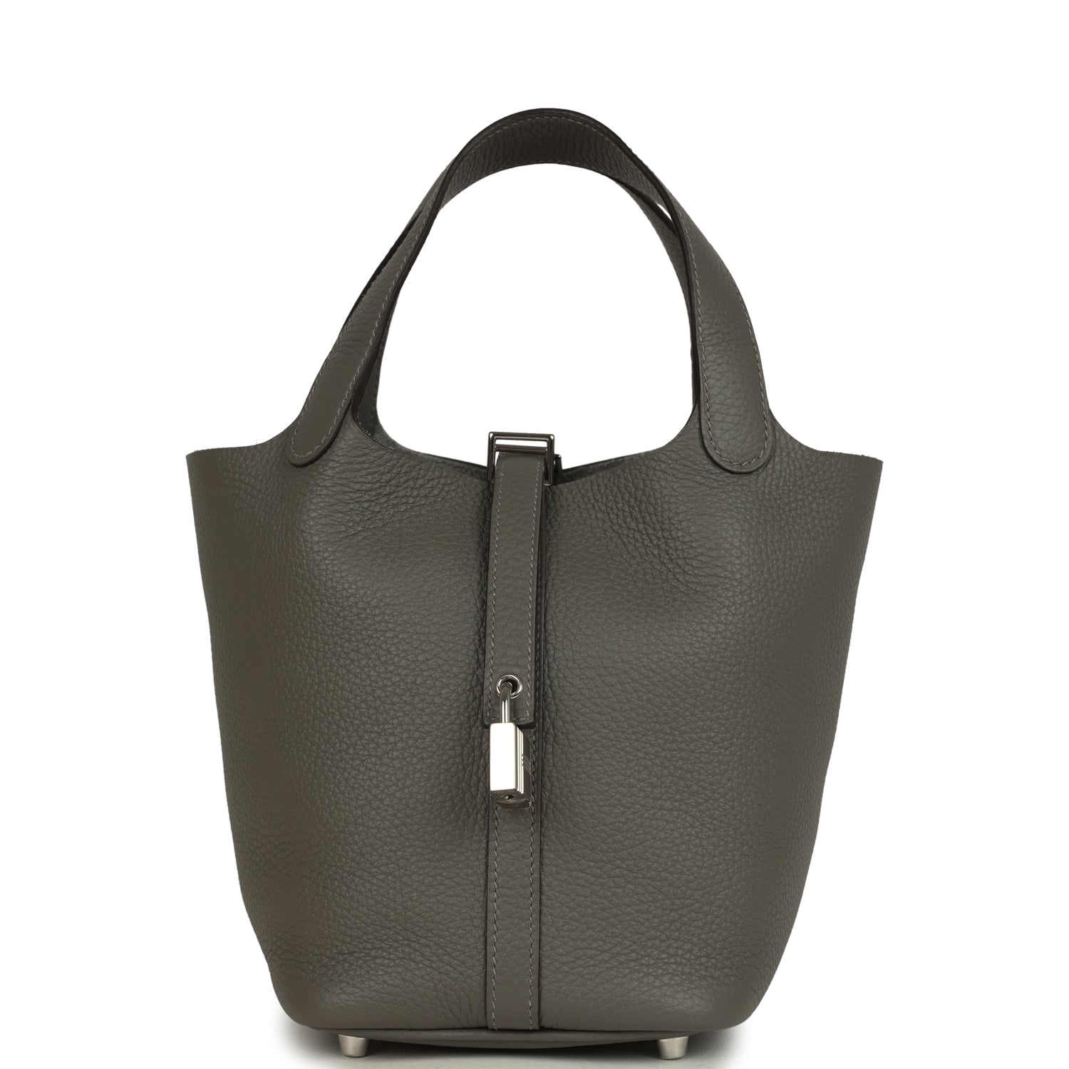 Picotin Lock 18 Gris Meyer Palladium Hardware Bag