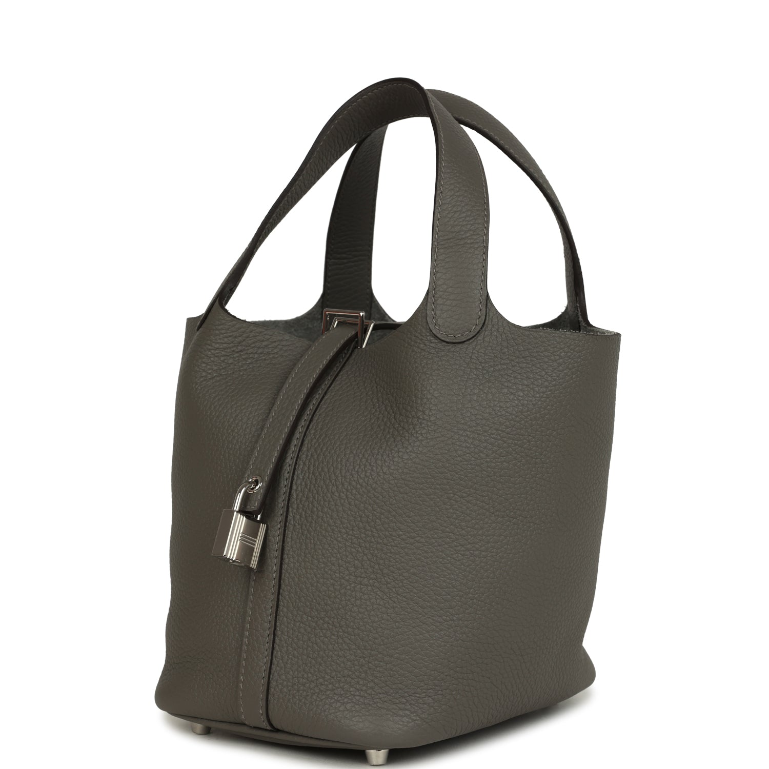 Picotin Lock 18 Gris Meyer Palladium Hardware Bag