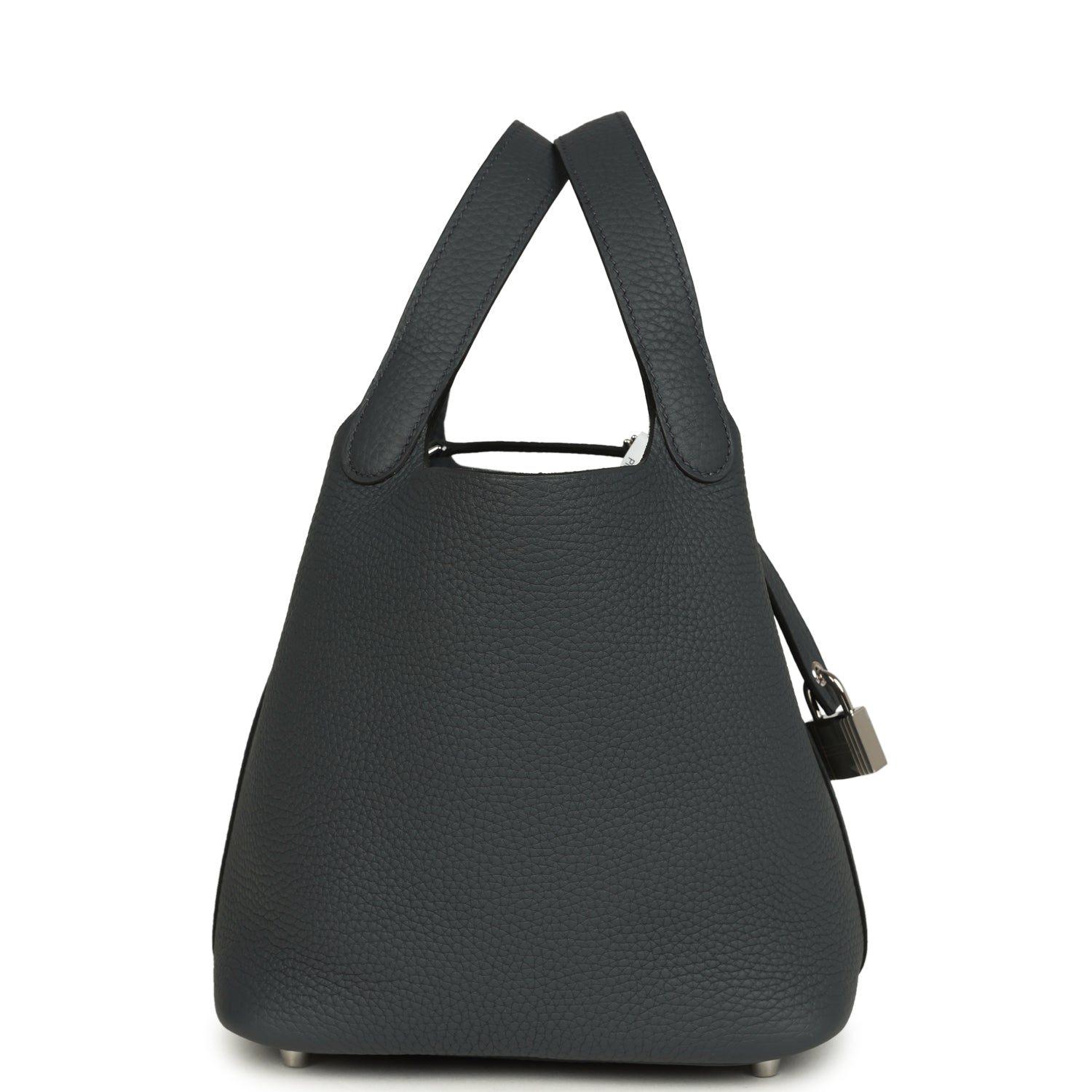 Picotin Lock 18 Gris Misty Palladium Hardware Bag