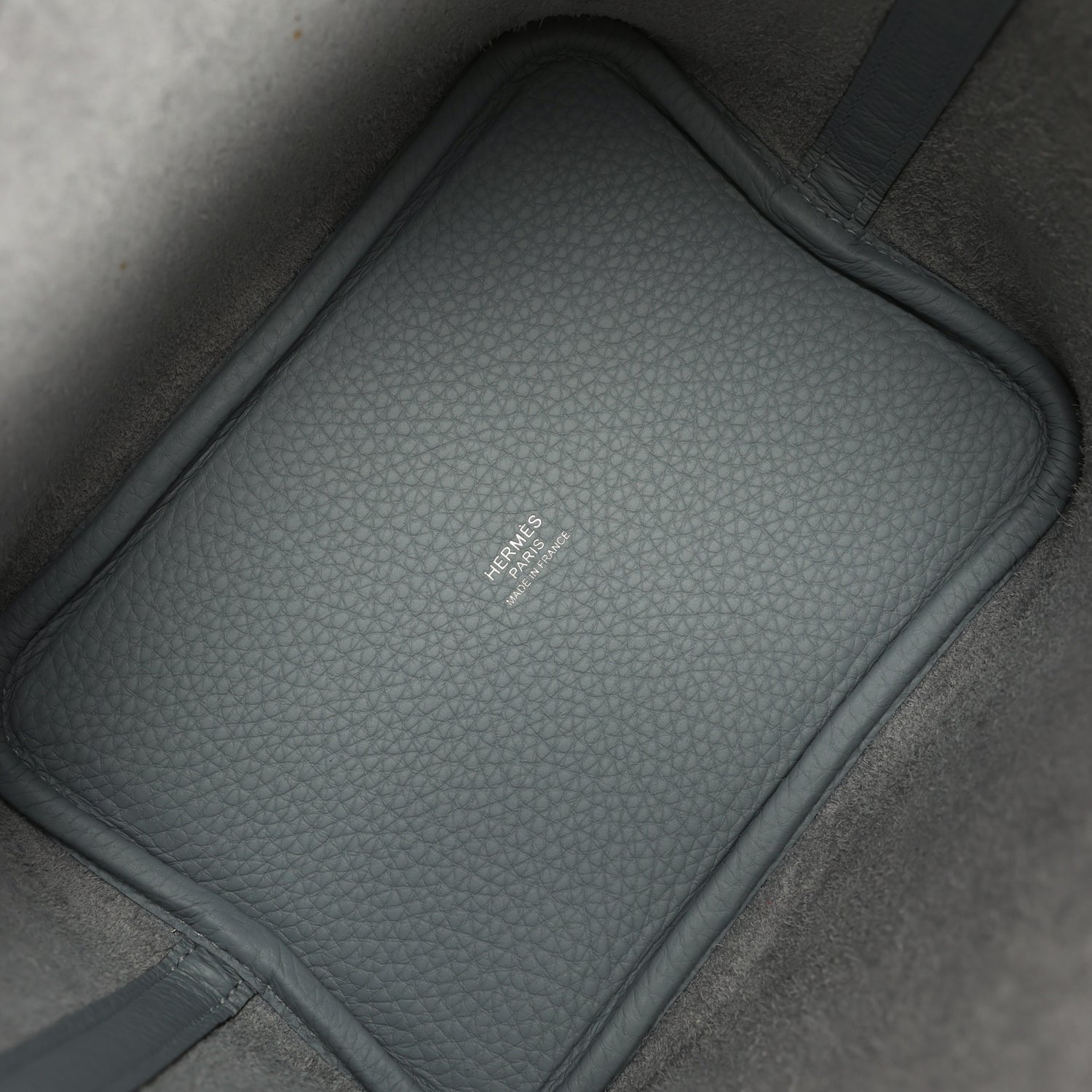 Picotin Lock 18 Gris Pantin Palladium Hardware Bag