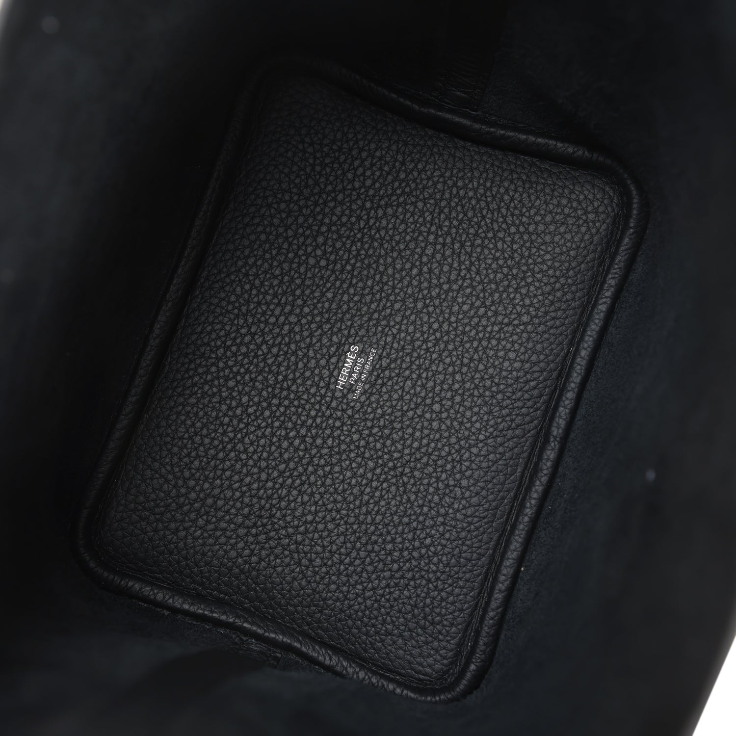 Picotin Lock 18 Monochrome Black Clemence Black Hardware Bag