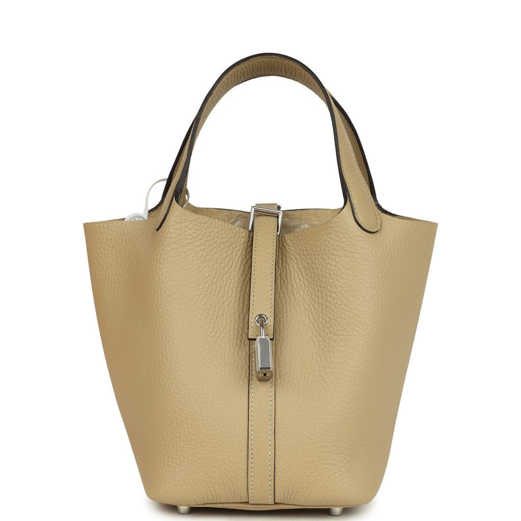 Picotin Lock 18 Trench Palladium Hardware Bag