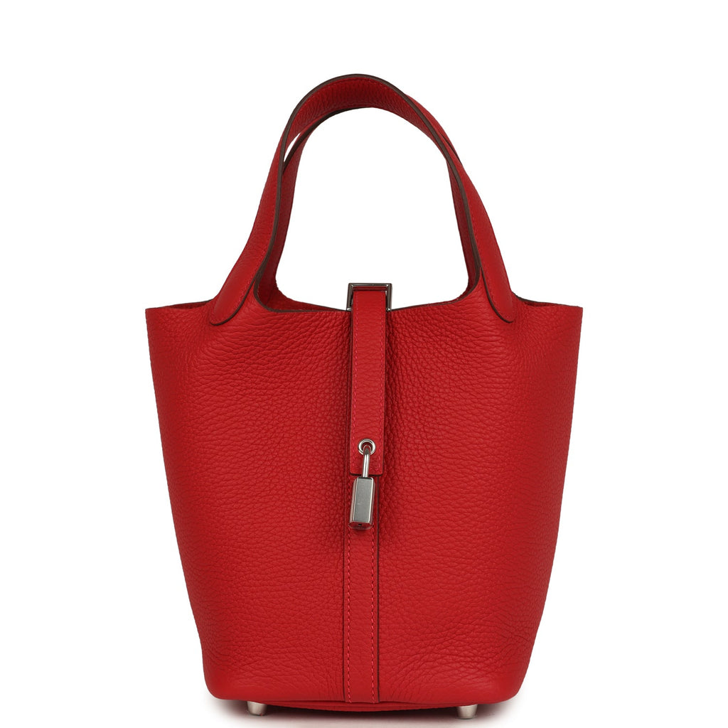 Picotin Lock 18 Vermillion Palladium Hardware Bag