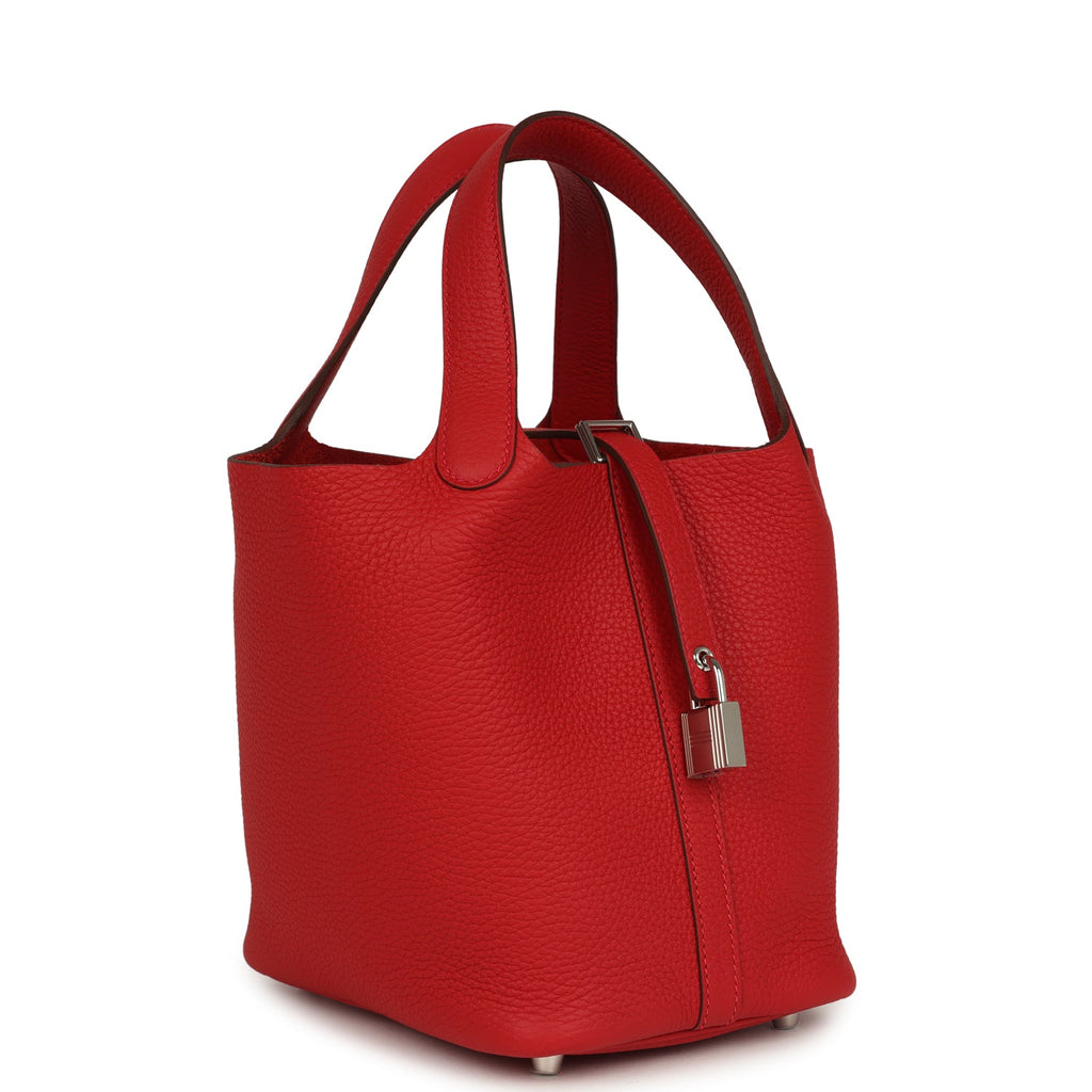 Picotin Lock 18 Vermillion Palladium Hardware Bag
