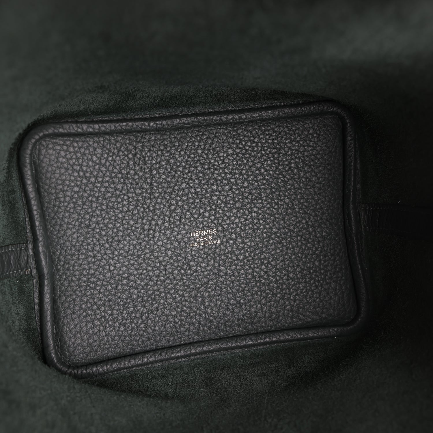 Picotin Lock 18 Vert Mangrove Gold Hardware Bag