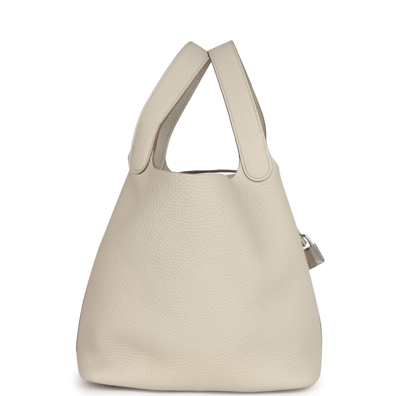 Picotin Lock 22 Beton Clemence Palladium Hardware Bag