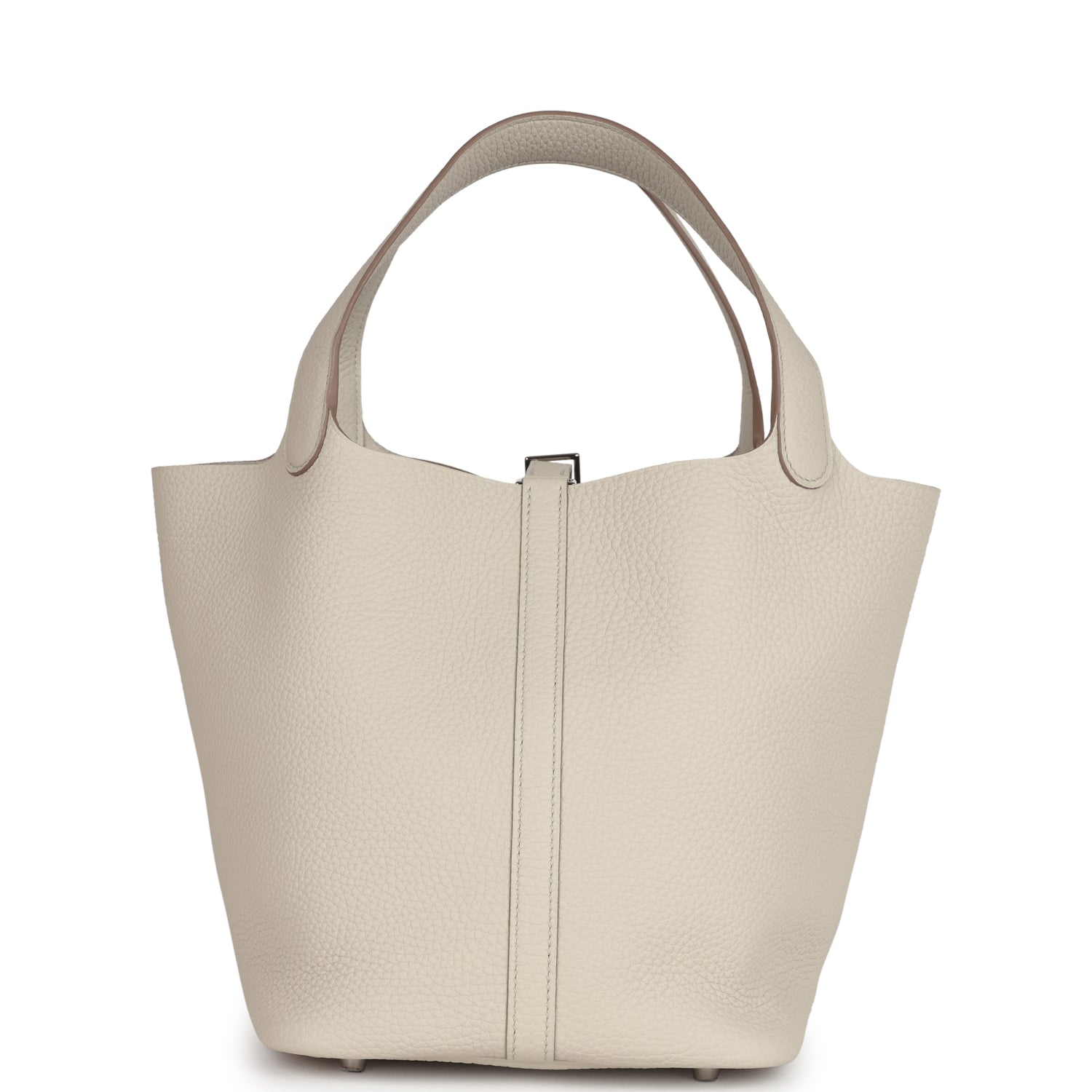 Picotin Lock 22 Beton Clemence Palladium Hardware Bag