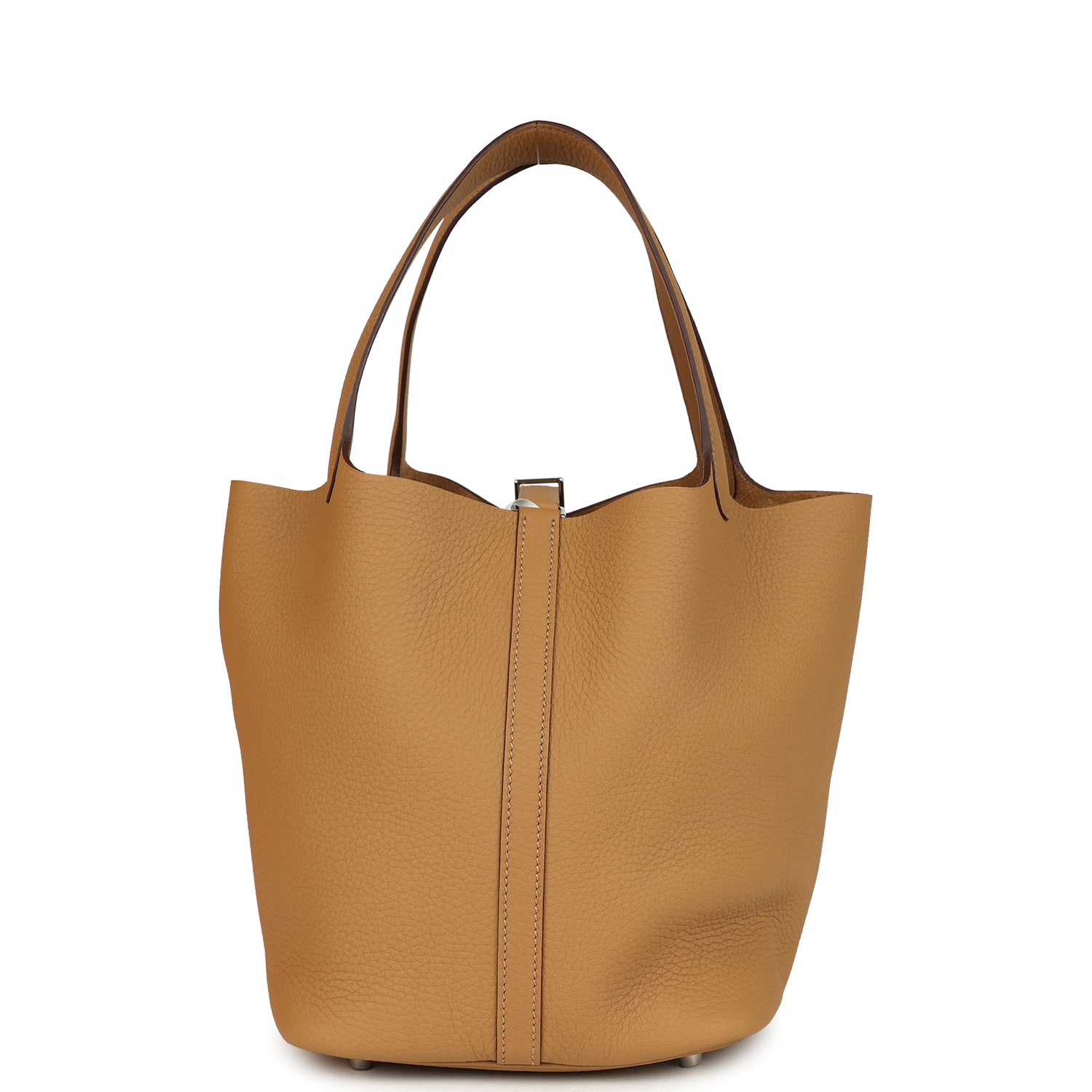 Picotin Lock 22 Biscuit Palladium Hardware Bag