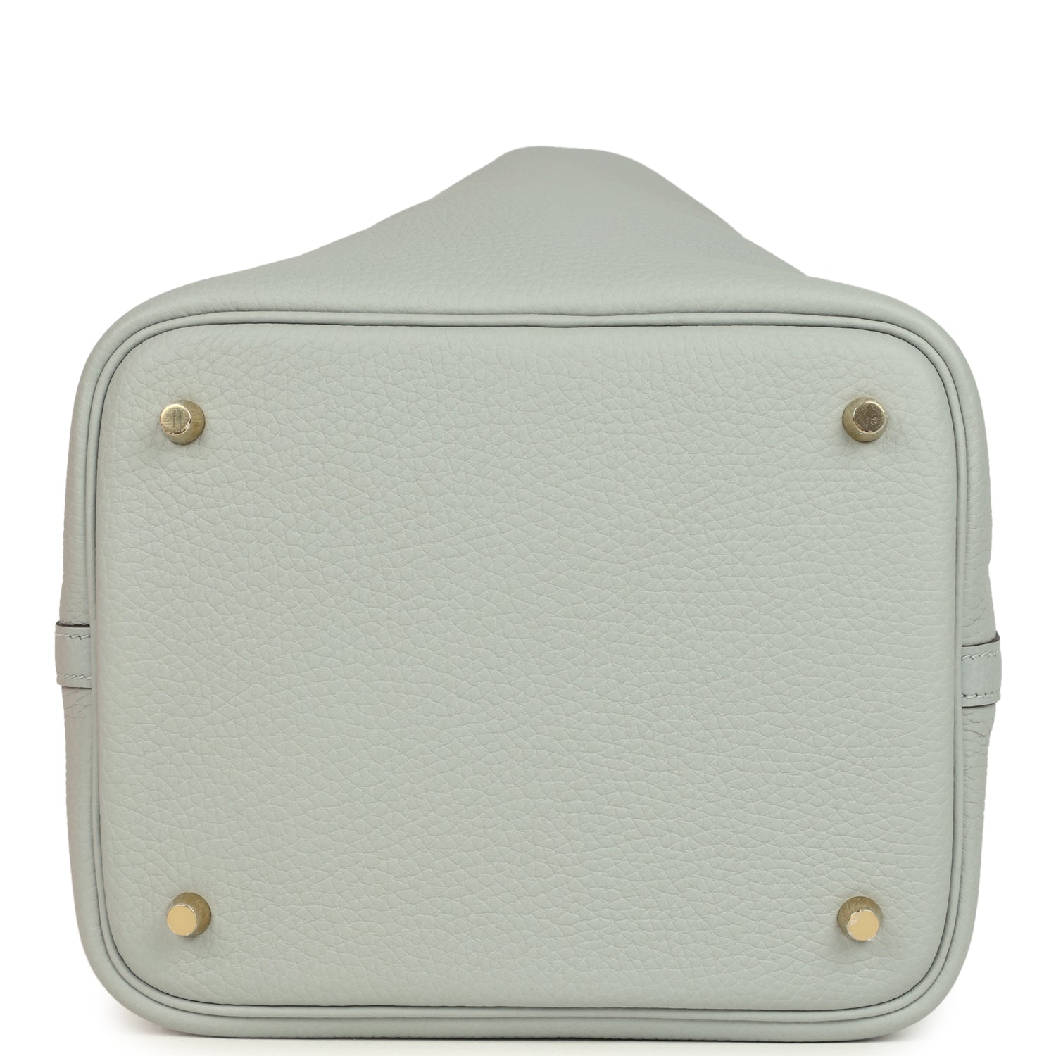 Picotin Lock 22 Bleu Glacier Gold Hardware Bag