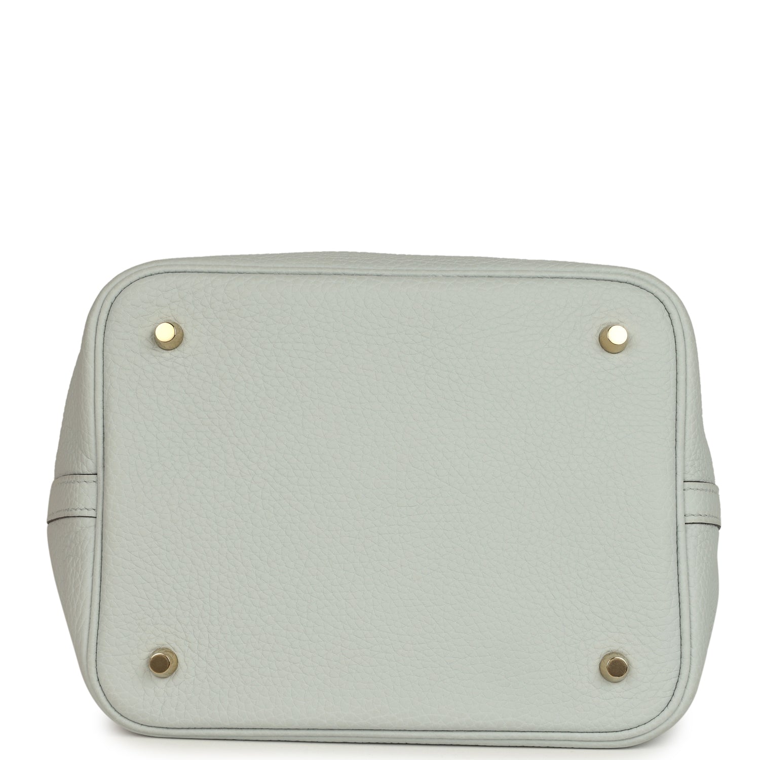Picotin Lock 22 Bleu Pale Gold Hardware Bag