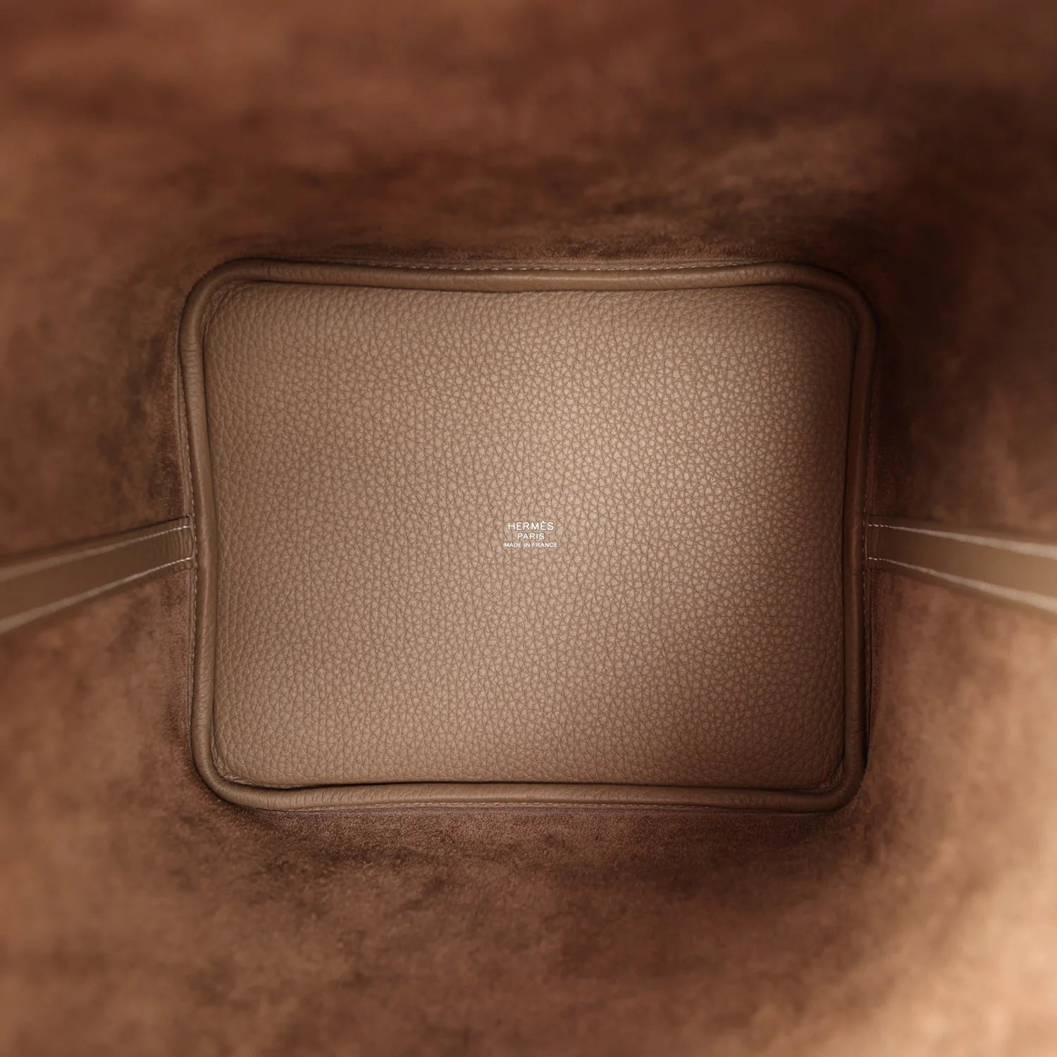 Picotin Lock 22 Etoupe Palladium Hardware Bag